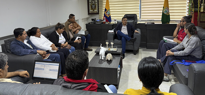 Equipo de Socialización y Difusión del IIGE dio a conocer el proyecto IGTE en las provincias de Napo y Cotopaxi
