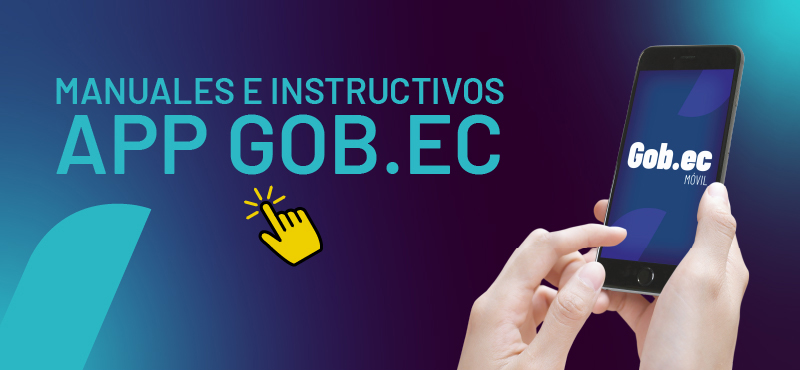 Manuales e instructivos APP GOB.EC