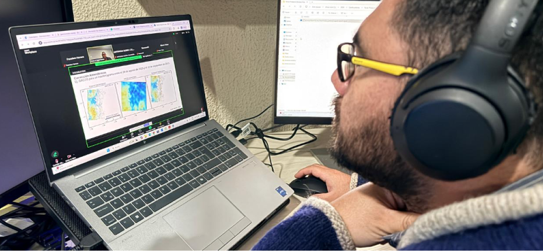 IIGE presentó WebInar sobre monitoreo con las tecnologías satelitales InSAR