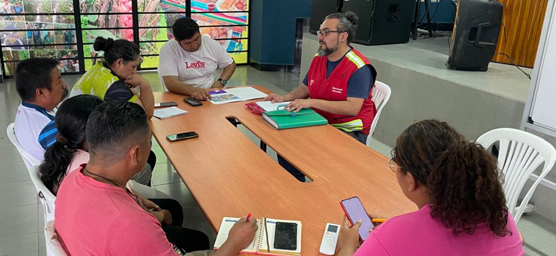 El IIGE socializa las actividades del levantamiento geológico a efectuarse en las hojas de Santo Domingo, Valencia y Patricia Pilar