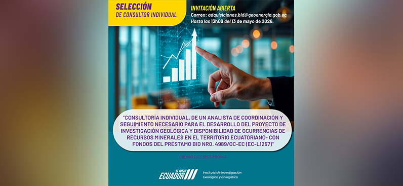 Invitación abierta - Selección de consultor individual