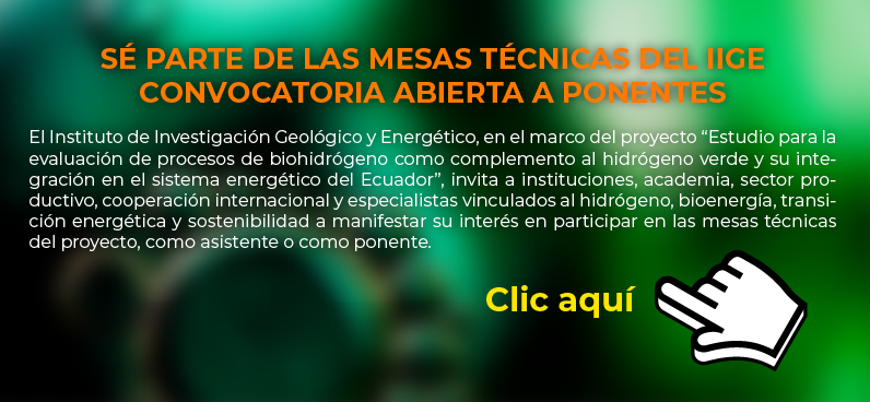 Sé parte de las mesas técnicas del IIGE convocatoria abierta a ponentes